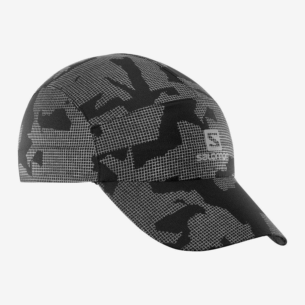 Salomon Israel REFLECTIVE - Mens Caps - Grey (YWQK-09347)